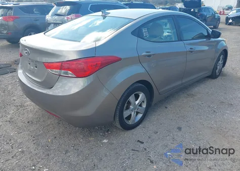 2013 Hyundai Elantra Gls z USA, uszkodzony, nr VIN 5NPDH4AE0DH326837
